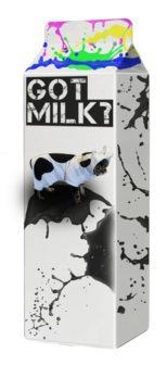 Got Milk - Grape (674x518), Png Download