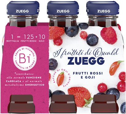 Red Berries And Goji - Zuegg Jahodový Džem (410x410), Png Download