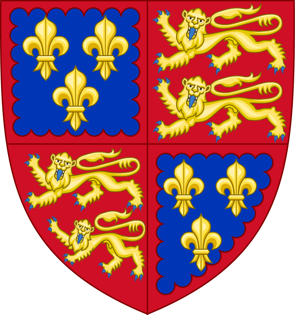 Charles De Berry-normandie - Old England Coat Of Arms (993x1062), Png Download