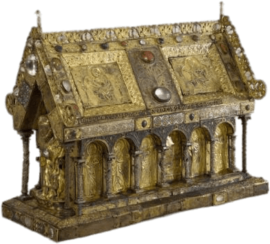 Download - Shrine Of St Amandus (427x375), Png Download
