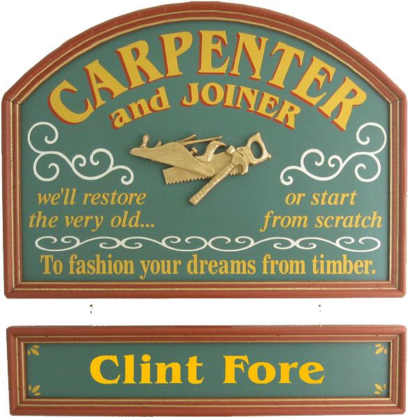 Carpenter Sign And Joiner Gift - Psychiatrist Office Name Sign (600x600), Png Download