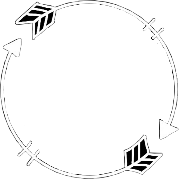 Cute Overlay Curcle Circleframe Frame Circle White - Instagram Overlays Black And White (583x582), Png Download