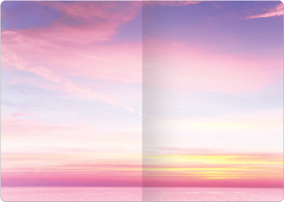 Pink Sunset Spread - Sunset (1000x716), Png Download