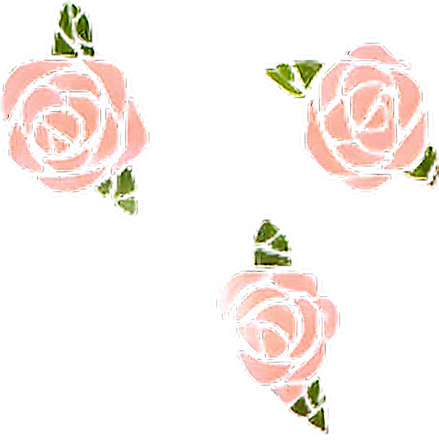 Roses Rosestencil Stencil Pinkrose Roosestamps Stamps - Garden Roses (616x636), Png Download