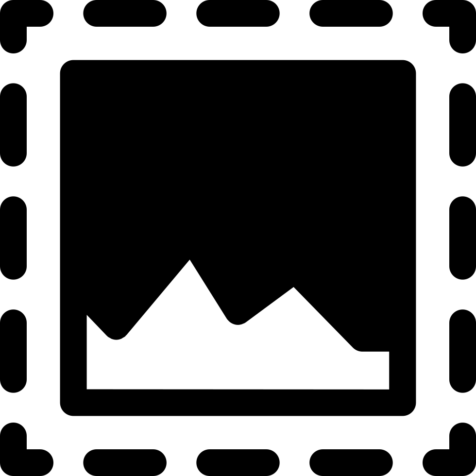 Painting Landscape Framed - Painting (980x980), Png Download