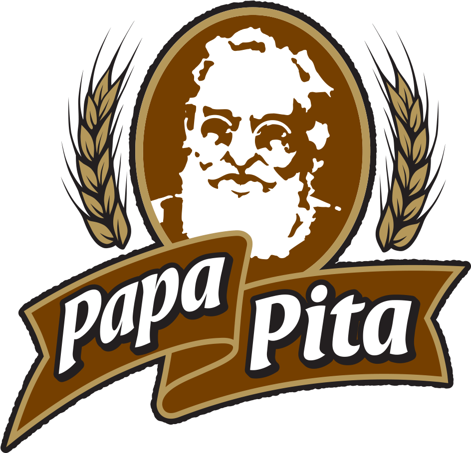 Papa Pita Logo (1200x1200), Png Download