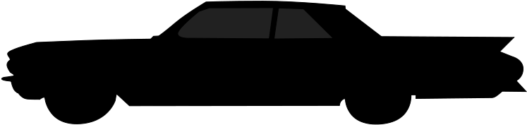 Car Silhouette Png - Silhouette Car Clipart (800x241), Png Download