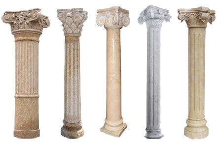 Stone Pillar & Column Stone Pillar, Sandstone Pillar, - Stone Pillar Png (467x311), Png Download