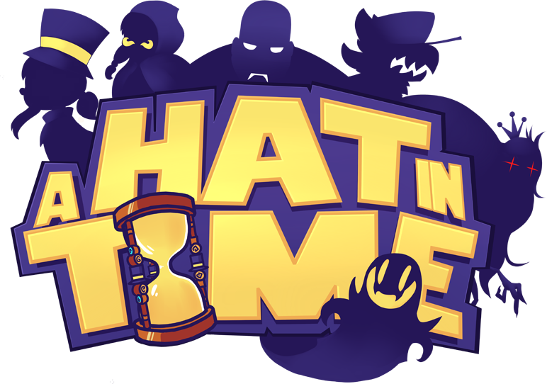 A Hat In Time, A Cute As Heck 3d Platformer And Gamecube - Hat In Time Logo (772x542), Png Download