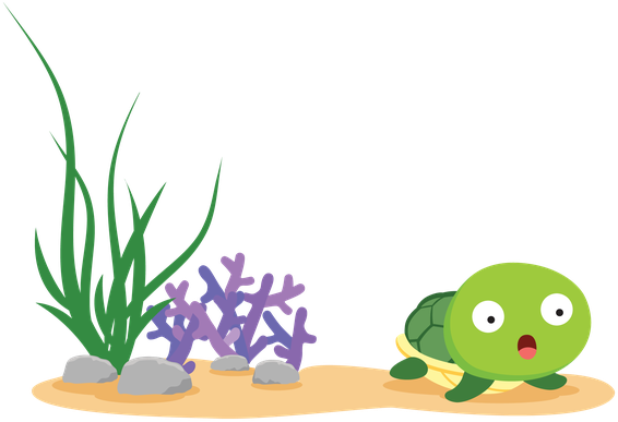 Sea Creatures Clipart Png - Transparent Sea Life Clipart (582x399), Png Download