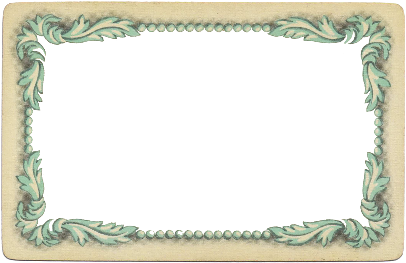 Valentine's Day And Baby Shower Fancy Vintage Frame - Postcard (813x525), Png Download
