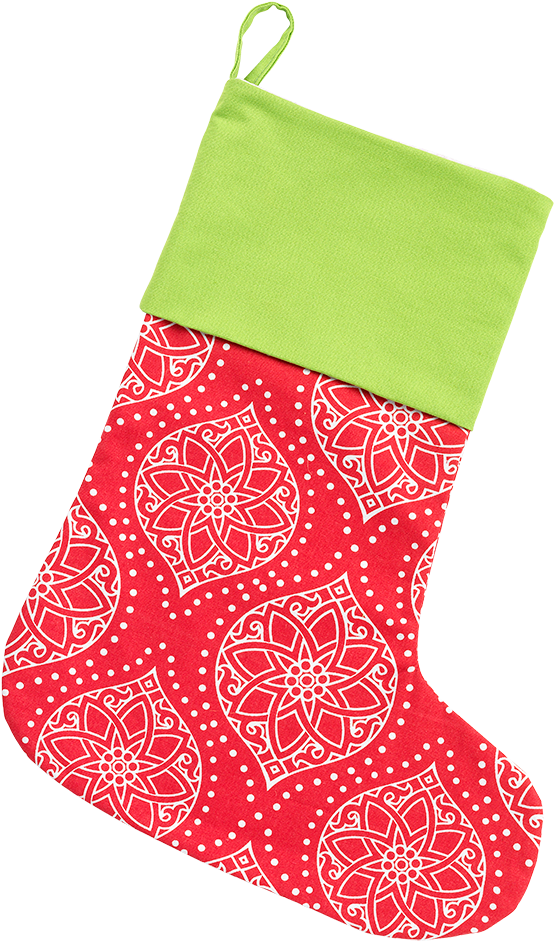Monogrammed Christmas Stockings - Christmas Stockings No Background (1100x1100), Png Download