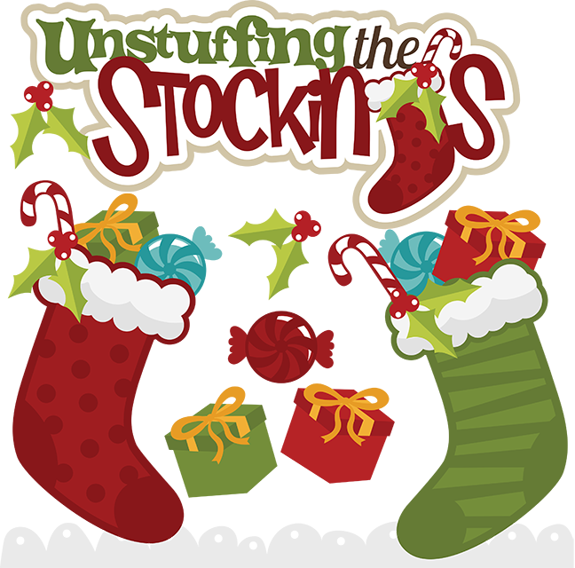 Unstuffing The Stockings Svg Christmas Stockings Svg - Clip Art (648x640), Png Download