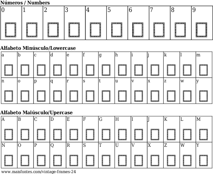 Font Details Vintage Frames - Señales De Transito En Mexico (689x640), Png Download