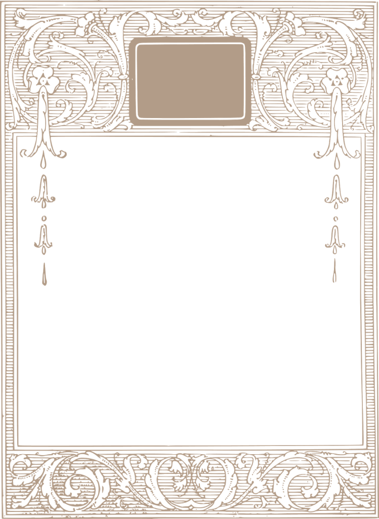 Vintage Borders, Borders, Frames, Ornaments, Free, - Clip Art (749x1024), Png Download