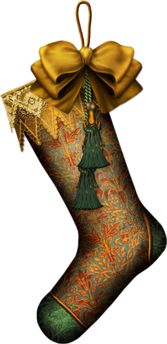 Christmas Clipartchristmas Stockingsgifschristmas - Cp Rosejournalbow Oval Ornament (243x500), Png Download