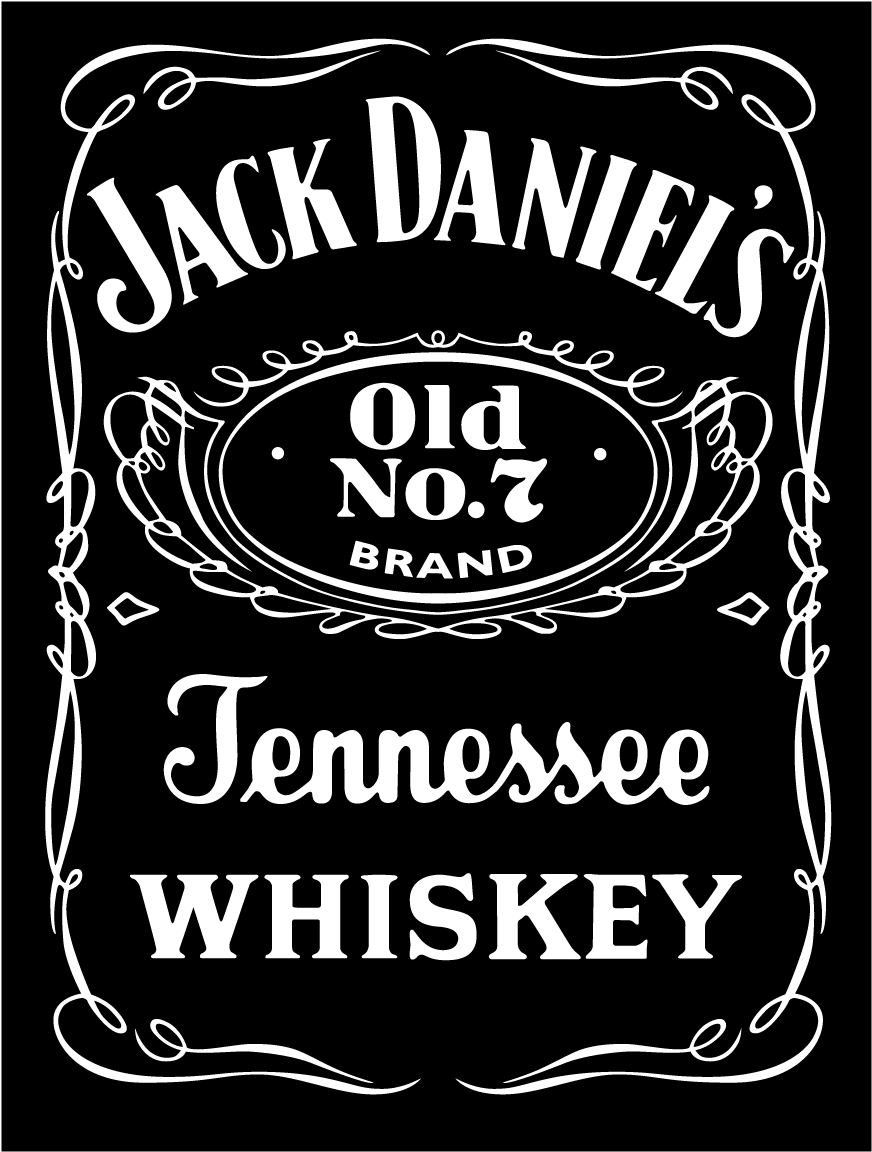 Jack Daniels Logos Clip Art Royalty Free Library - Logo Jack Daniels Vetor (1200x1200), Png Download