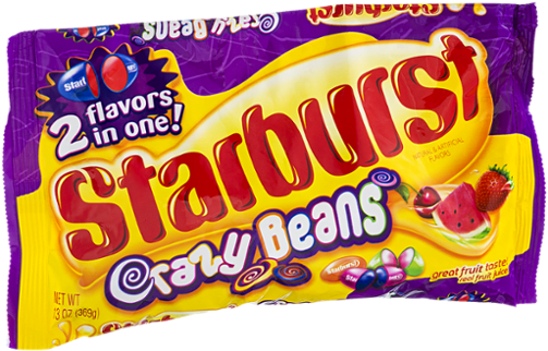 Starburst Crazy Beans (400x400), Png Download