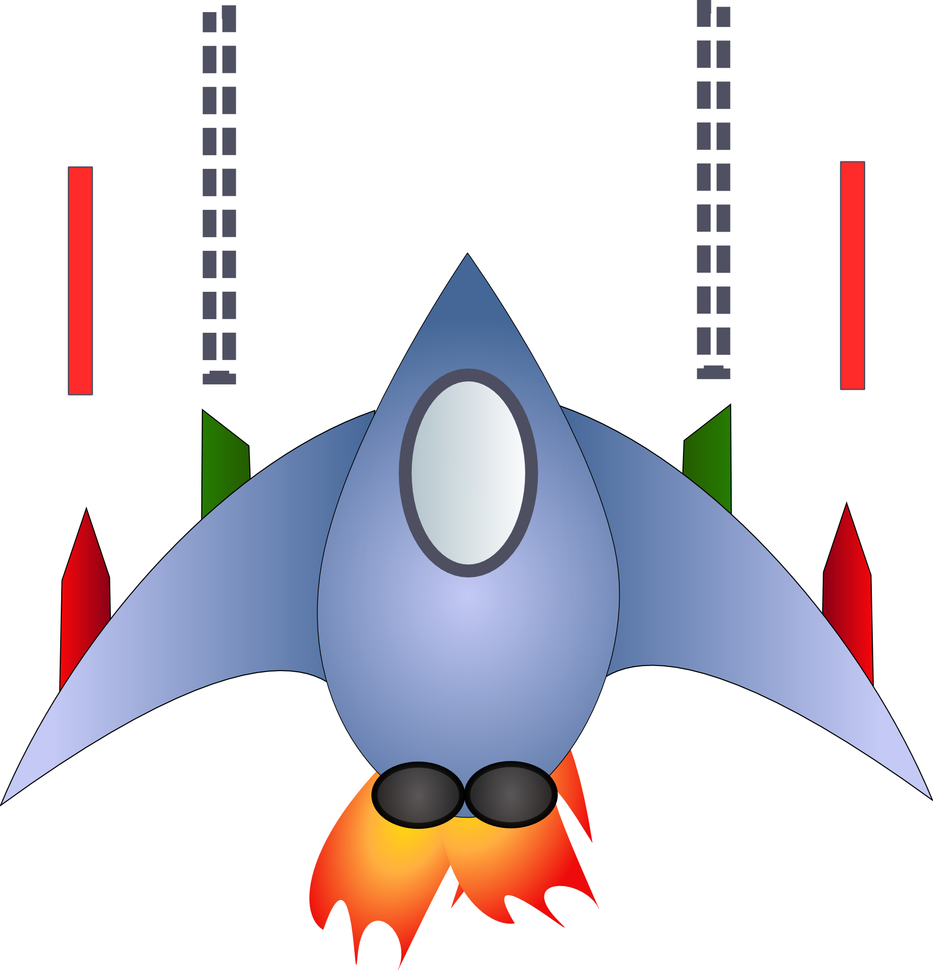 The Re-entry Award - Space Ship Clip Art (1844x1920), Png Download