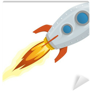 Rocket Blast Off (400x400), Png Download