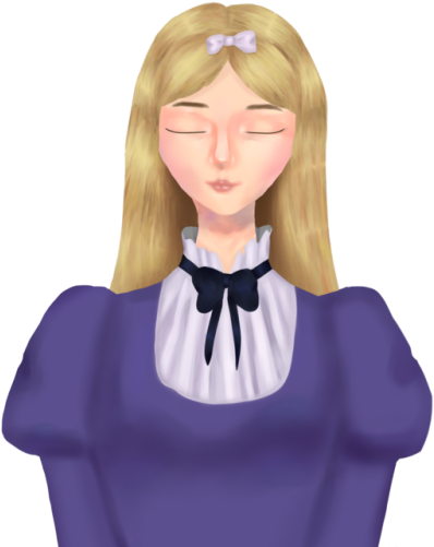 2 - Blond (500x600), Png Download