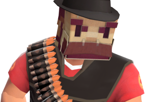 Team Fortress 2 Notch Hat (500x352), Png Download