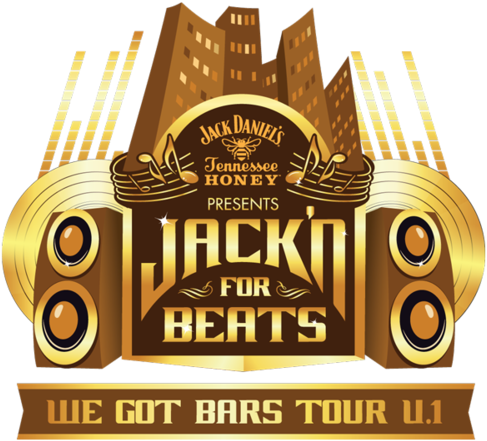Are You The Next Hip Hip Phenom - Jack Daniels Honey Med Tshirt,honey Cap,fire Sunglasses (500x464), Png Download