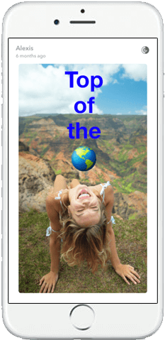 Snapchat Memories Update - Snapchat Memories (440x540), Png Download