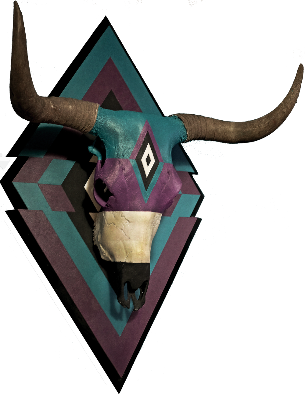 Bullskull Final - Art (1000x1294), Png Download