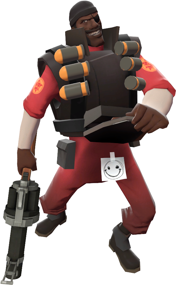 Team Fortress - Tf2 Demoman T Pose (955x955), Png Download