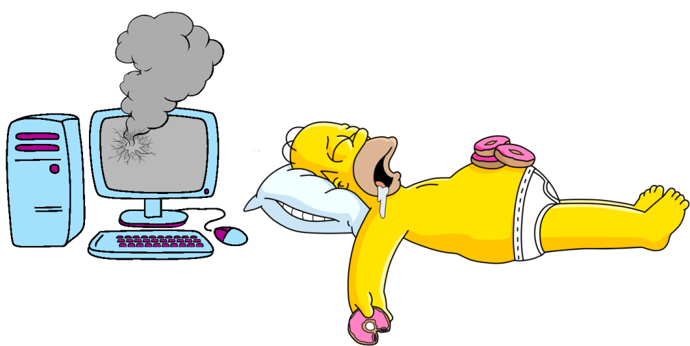 Homer Simpson1 - Camisetas Nike Just Do (1024x532), Png Download