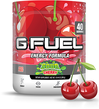 Gfuel Sour Cherry - Gfuel Sour Cherry Tub (335x435), Png Download