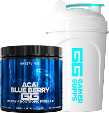 Acai Blueberry & Shaker - Bottle (480x480), Png Download