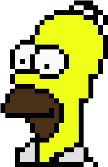 Download Hd Homer Simpson Sleep Kirby Gif Transparent Png Image Nicepng Com