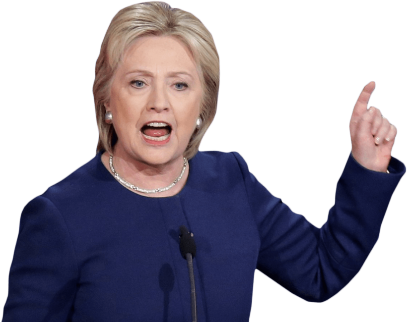 Free Png Hillary Clinton Png Images Transparent - Hillary Clinton No Background (850x649), Png Download