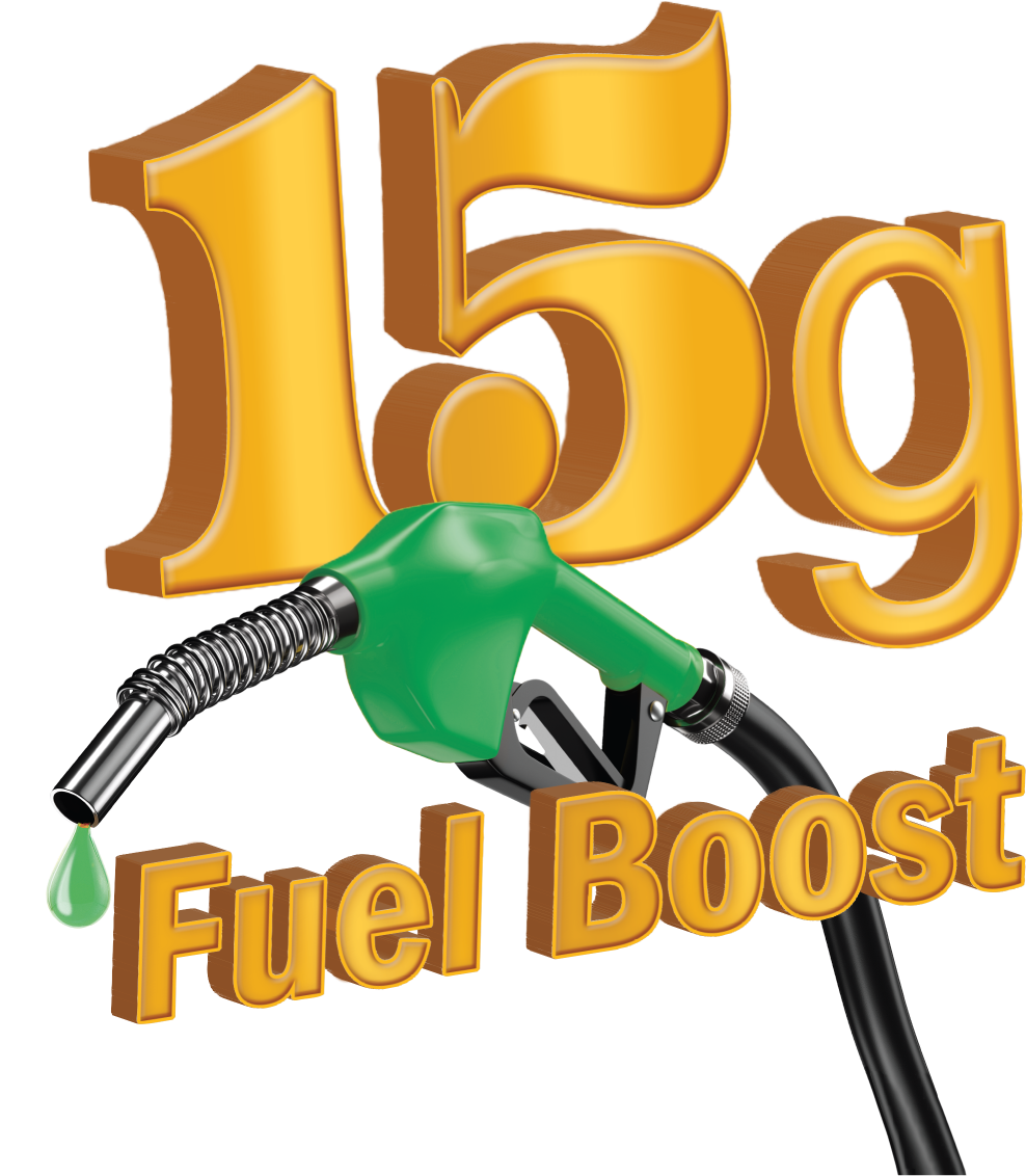 15g Fuel Boost - Fuel (1066x1168), Png Download