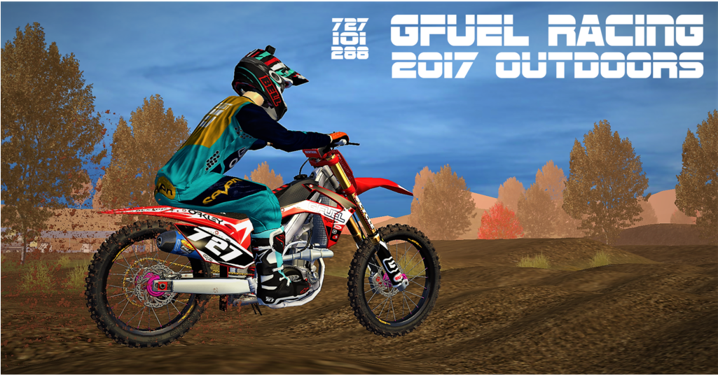 2017 Gfuel Racing Outdoor - Motorcycle (1024x768), Png Download