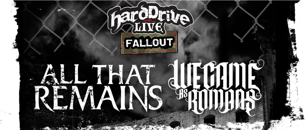 Harddrive Live Fallout Tour - We Came As Romans: Present, Future, And Past (1296x500), Png Download