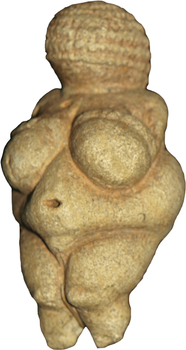 Venus Of Willendorf (664x1200), Png Download
