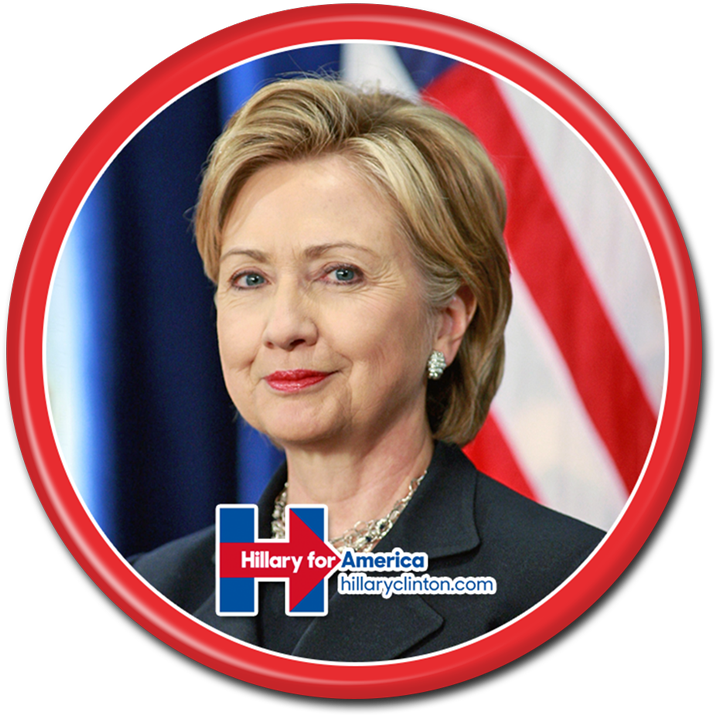 Hillary Clinton Button - Women Rights Quotes (800x800), Png Download