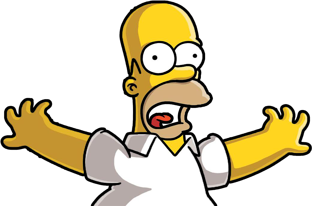 Homer Simpson No Background (1280x720), Png Download