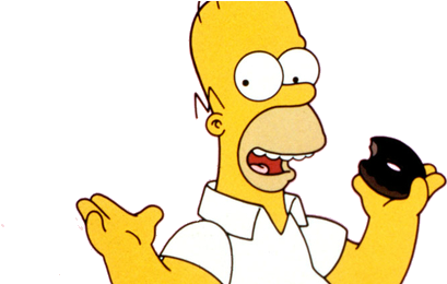 Homer Simpson Meme Diet (492x259), Png Download