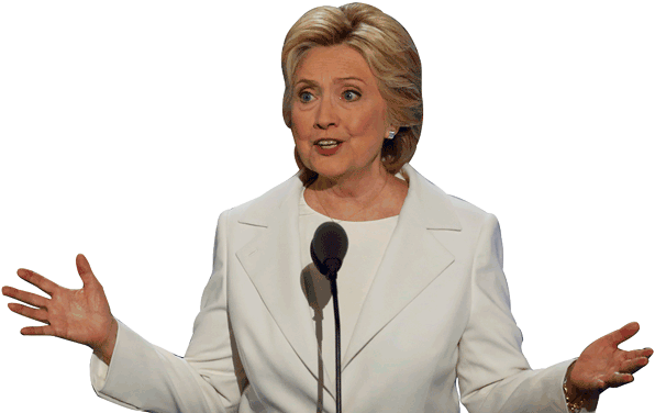Hillary Clinton - Hillary Clinton White Background (600x428), Png Download