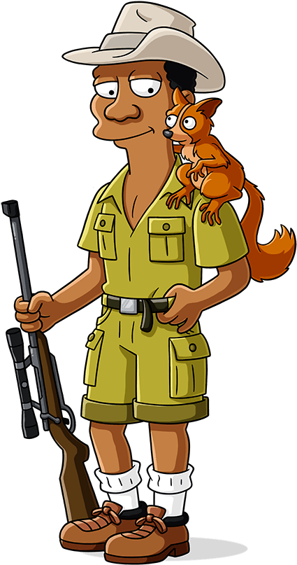 Simpsons Ned Flanders Movie (550x960), Png Download