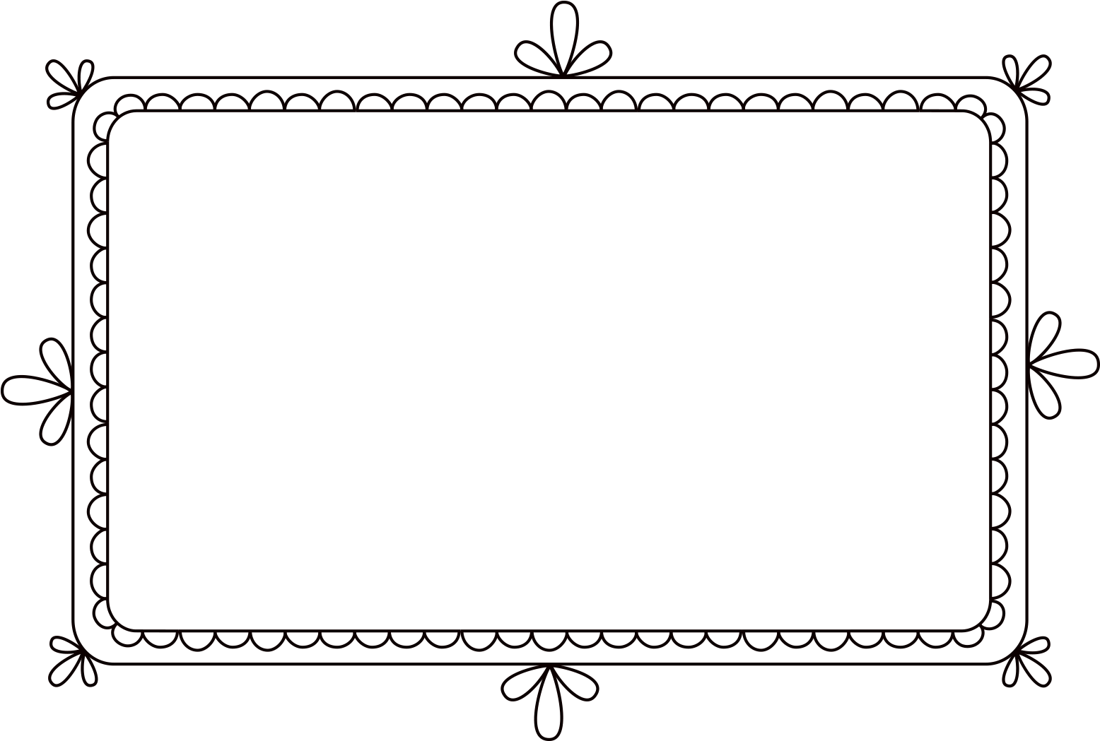 Label - Clip Art Label Frames (1565x1059), Png Download