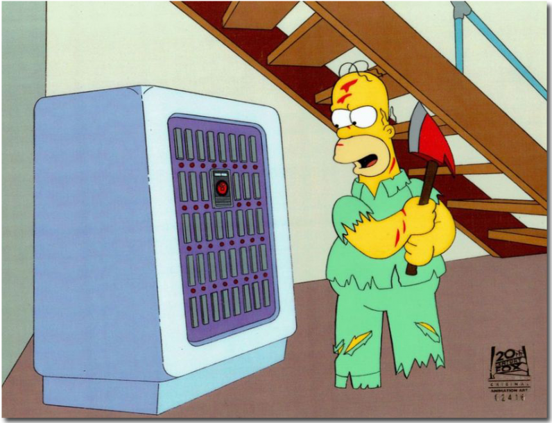 Homer Simpson - Cartoon (473x473), Png Download