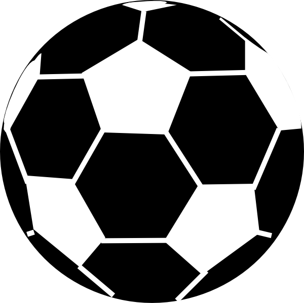 Vector Ball Sport - Soccer Ball White Png (600x597), Png Download