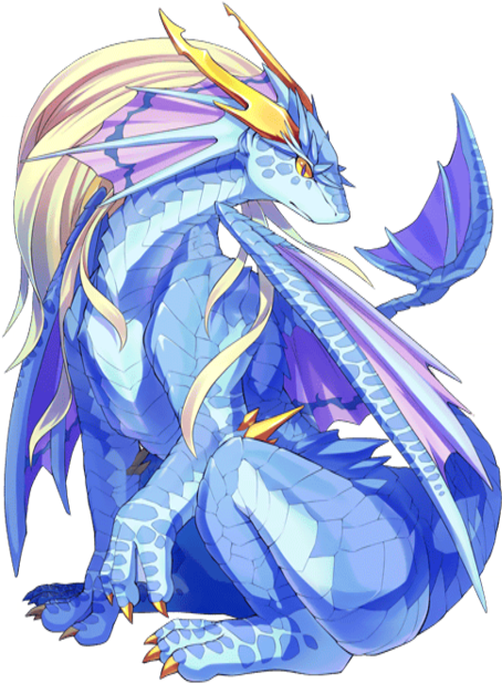 Blue Dragon Transparent - Blue Mystic Dragon (480x640), Png Download