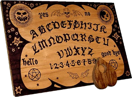 Ouija-board - Ouija Board Png (475x375), Png Download