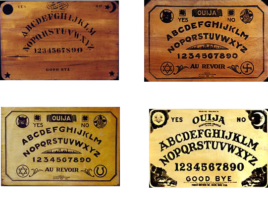 The Origins Of The Ouija Board - Ouija Board (541x410), Png Download